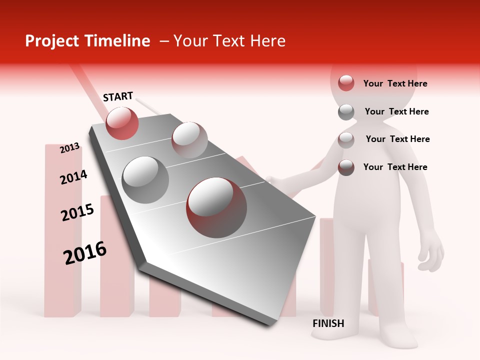 Graphic Goal Presentation PowerPoint Template