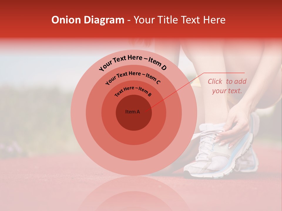 Jogger Muscular Track PowerPoint Template
