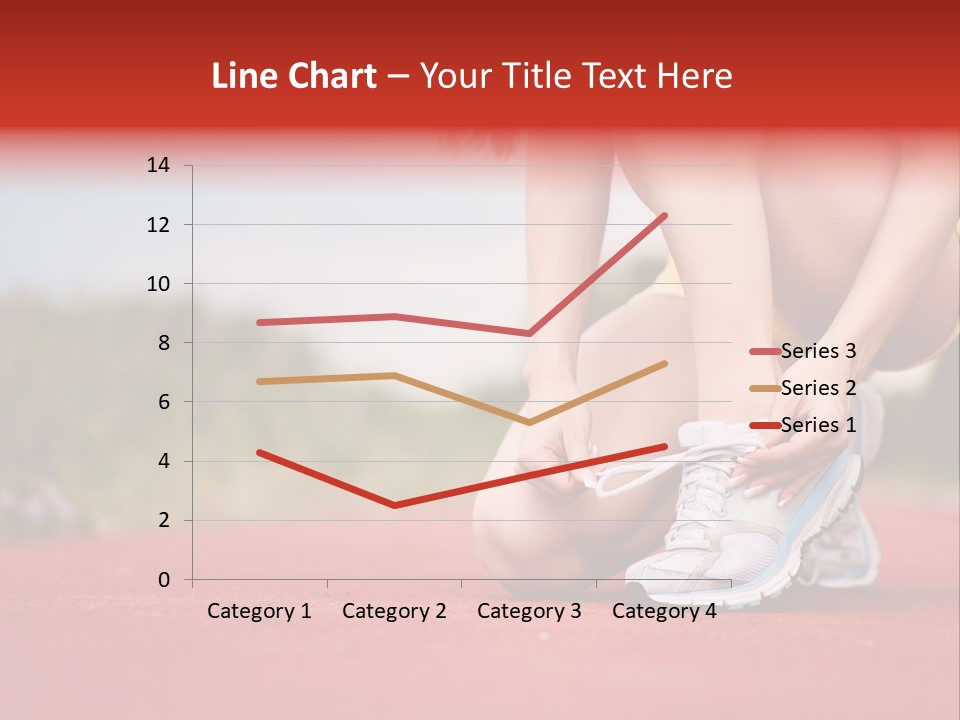 Jogger Muscular Track PowerPoint Template