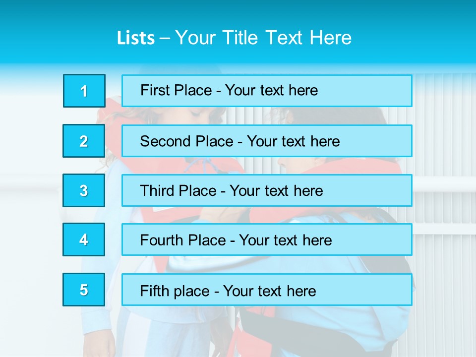 Ocean Passenger Help PowerPoint Template
