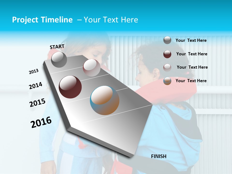 Ocean Passenger Help PowerPoint Template