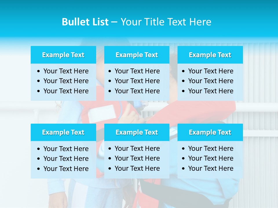 Ocean Passenger Help PowerPoint Template