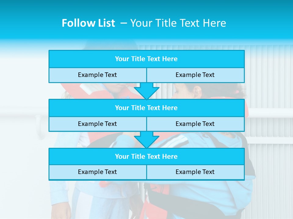 Ocean Passenger Help PowerPoint Template