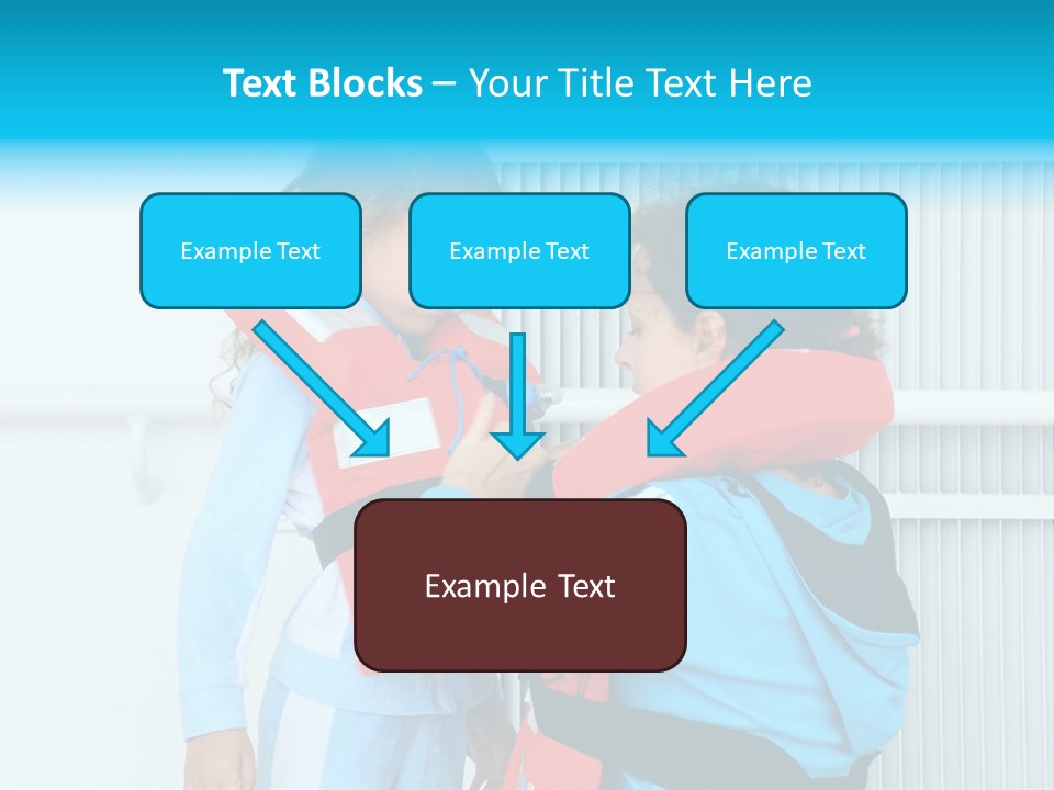 Ocean Passenger Help PowerPoint Template