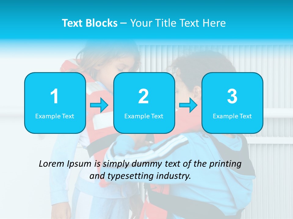 Ocean Passenger Help PowerPoint Template