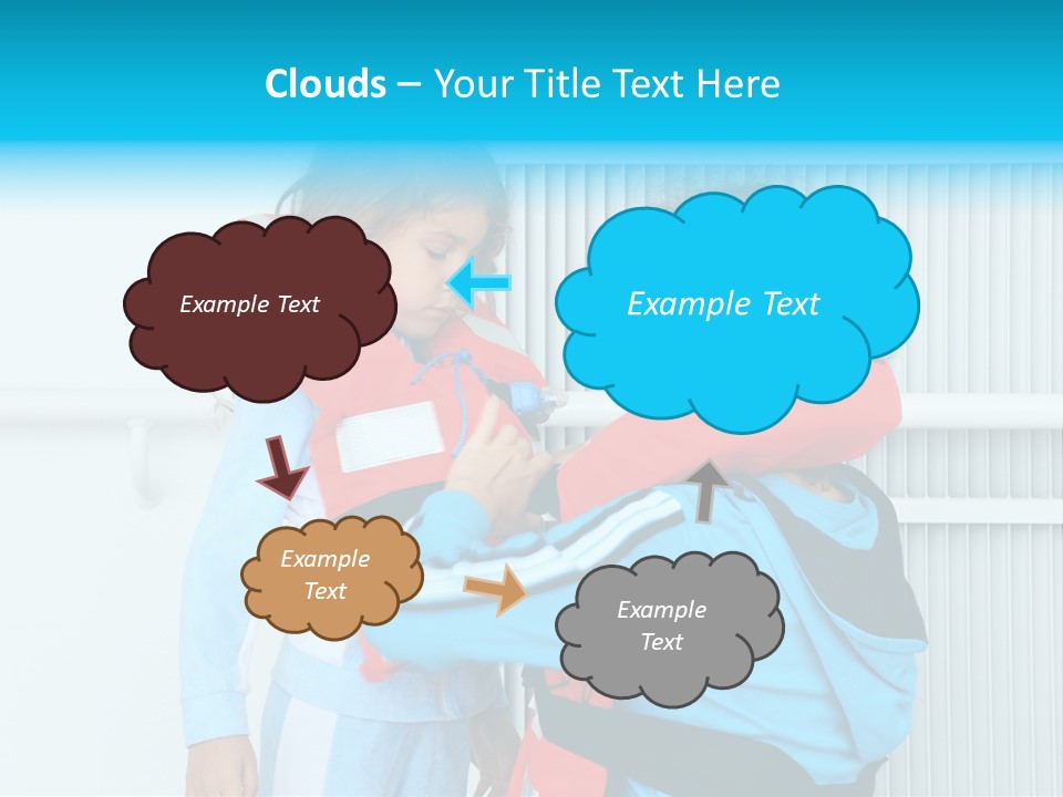 Ocean Passenger Help PowerPoint Template