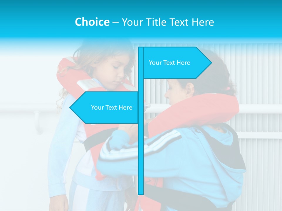 Ocean Passenger Help PowerPoint Template