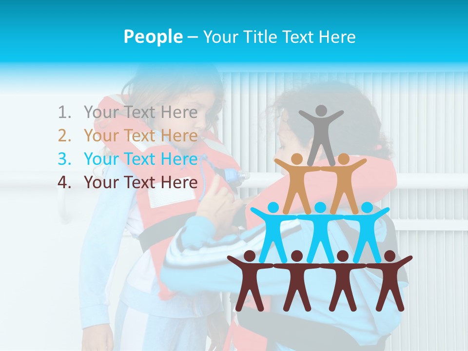 Ocean Passenger Help PowerPoint Template