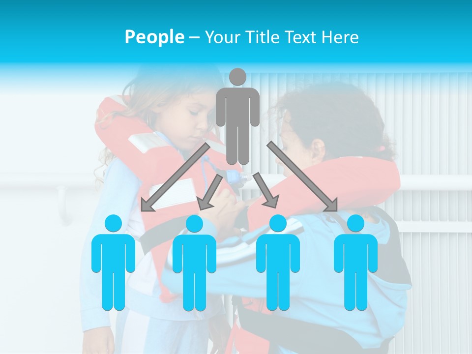 Ocean Passenger Help PowerPoint Template