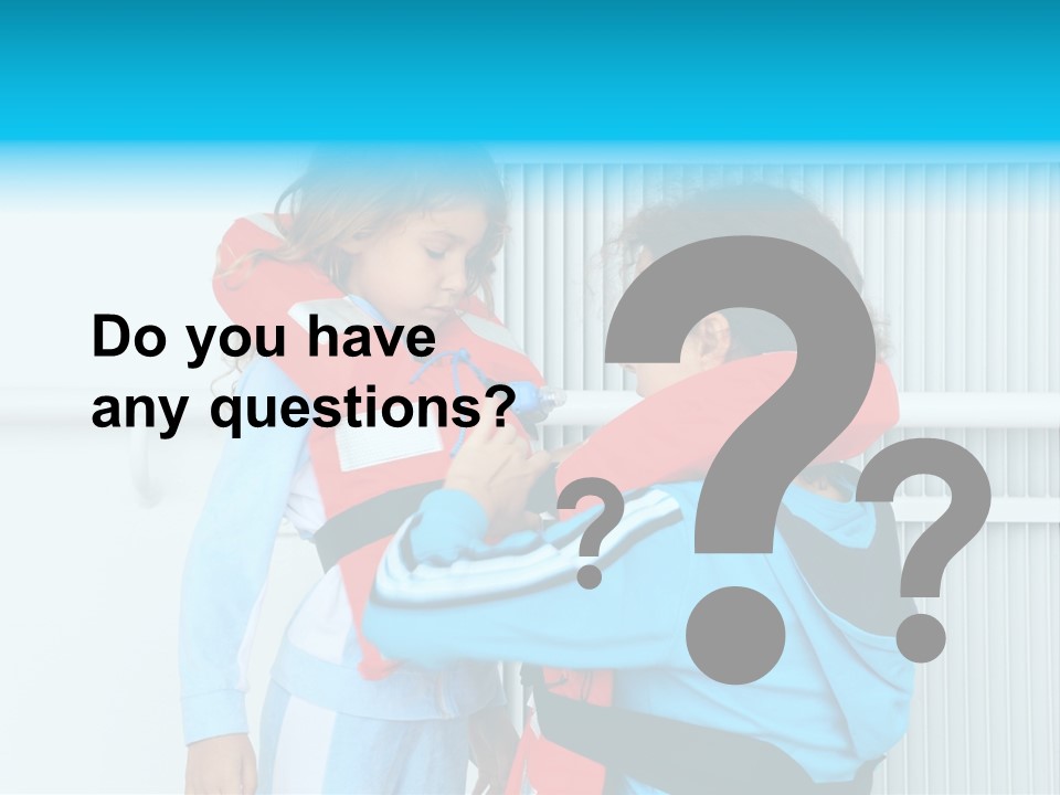 Ocean Passenger Help PowerPoint Template