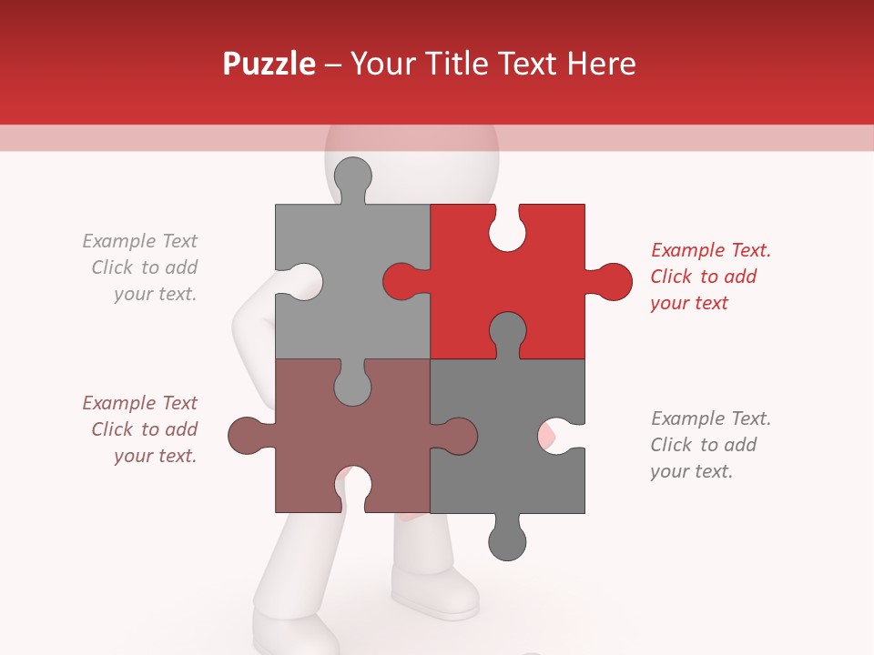 Design Isolated White PowerPoint Template