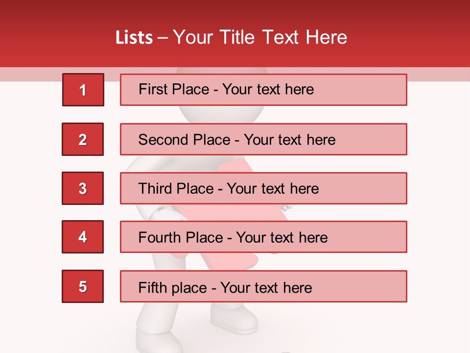 Design Isolated White PowerPoint Template