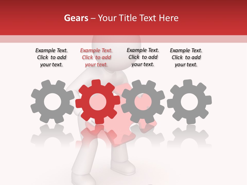 Design Isolated White PowerPoint Template