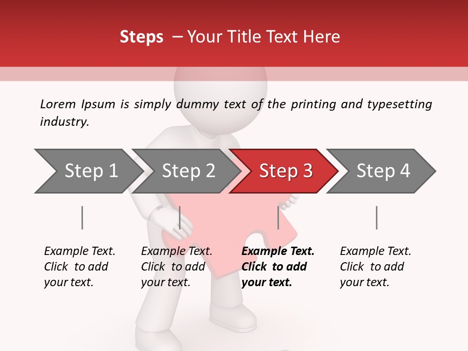Design Isolated White PowerPoint Template