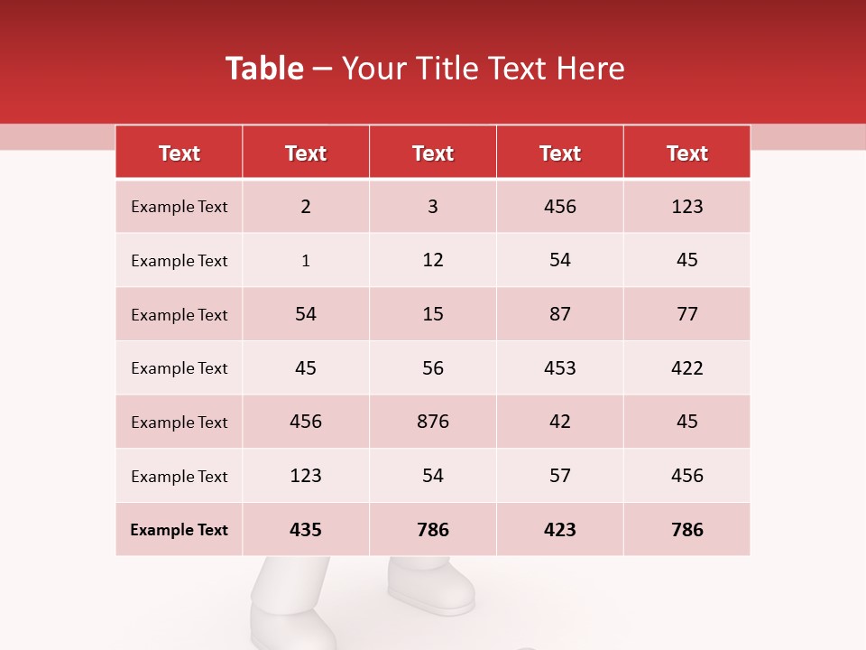 Design Isolated White PowerPoint Template