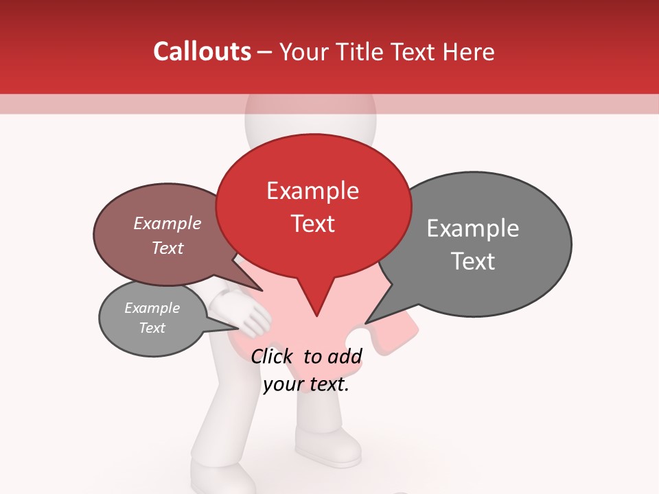 Design Isolated White PowerPoint Template