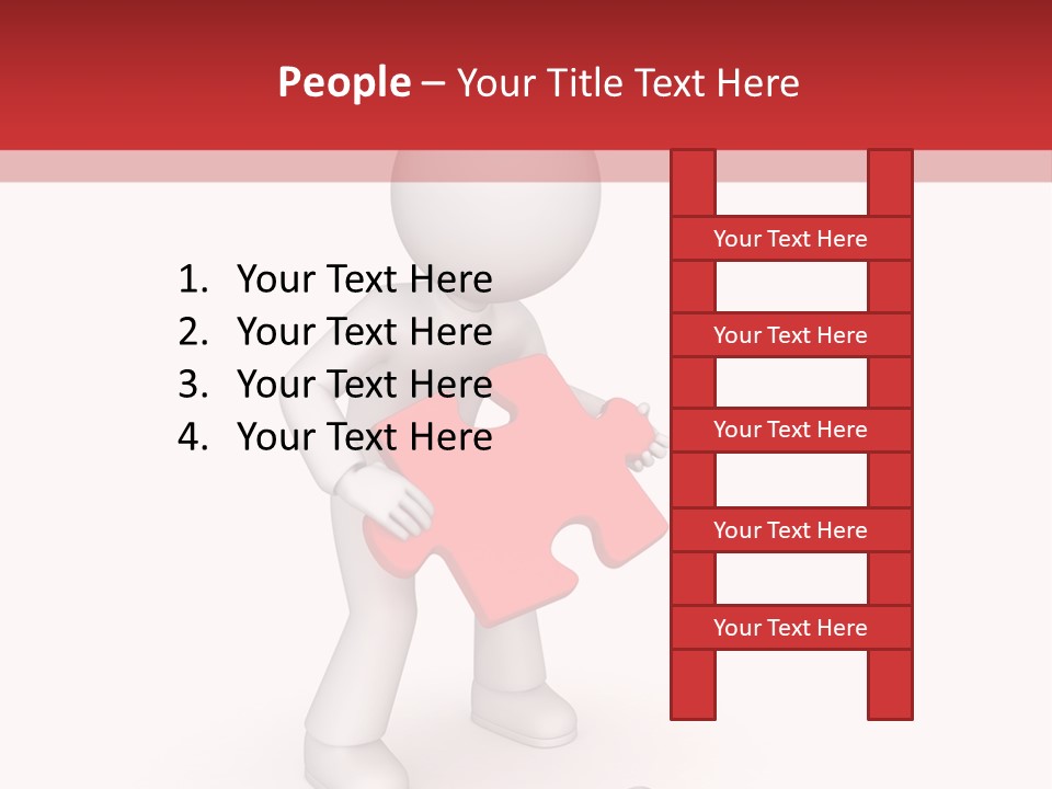 Design Isolated White PowerPoint Template