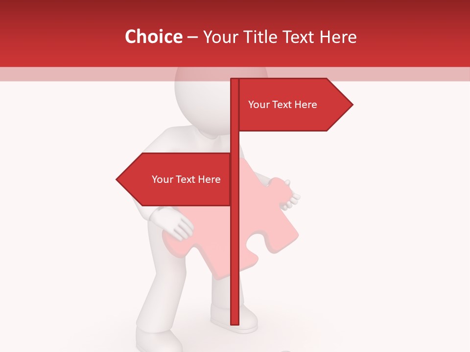 Design Isolated White PowerPoint Template