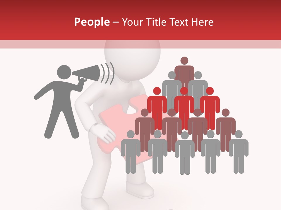 Design Isolated White PowerPoint Template