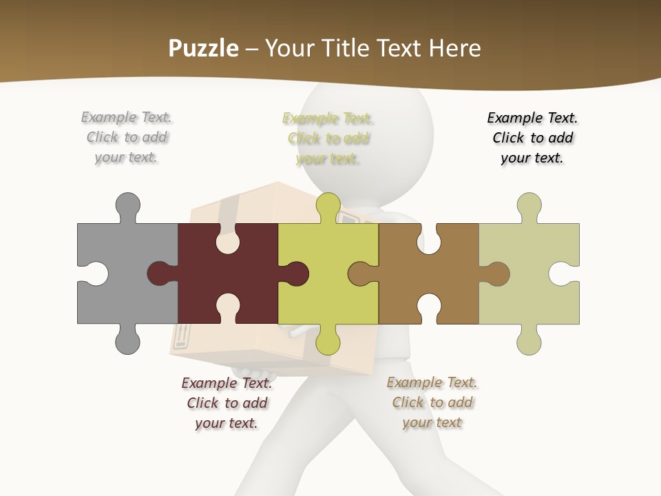 Isolated One Delivery PowerPoint Template