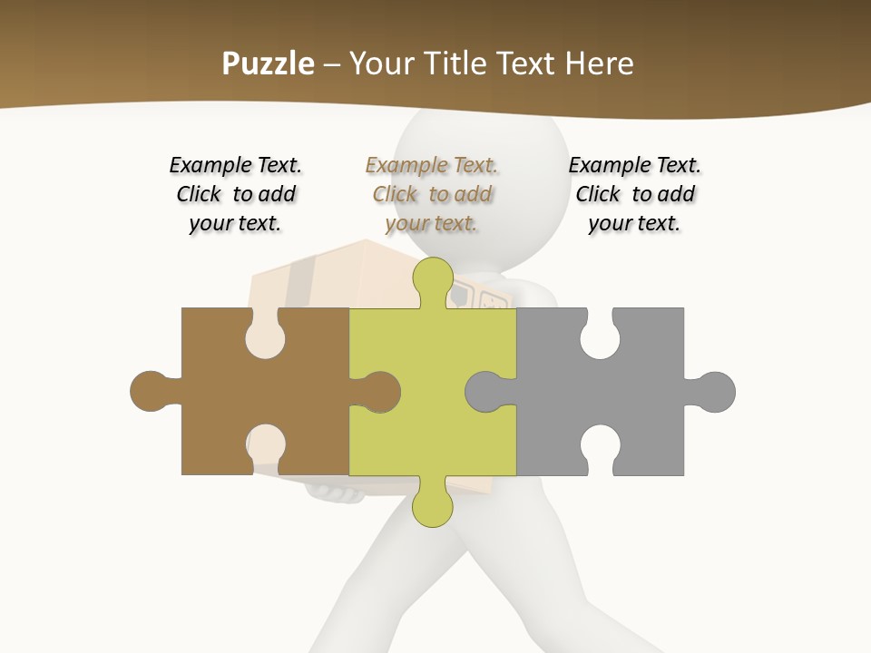 Isolated One Delivery PowerPoint Template