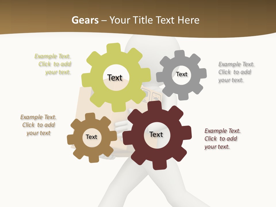 Isolated One Delivery PowerPoint Template