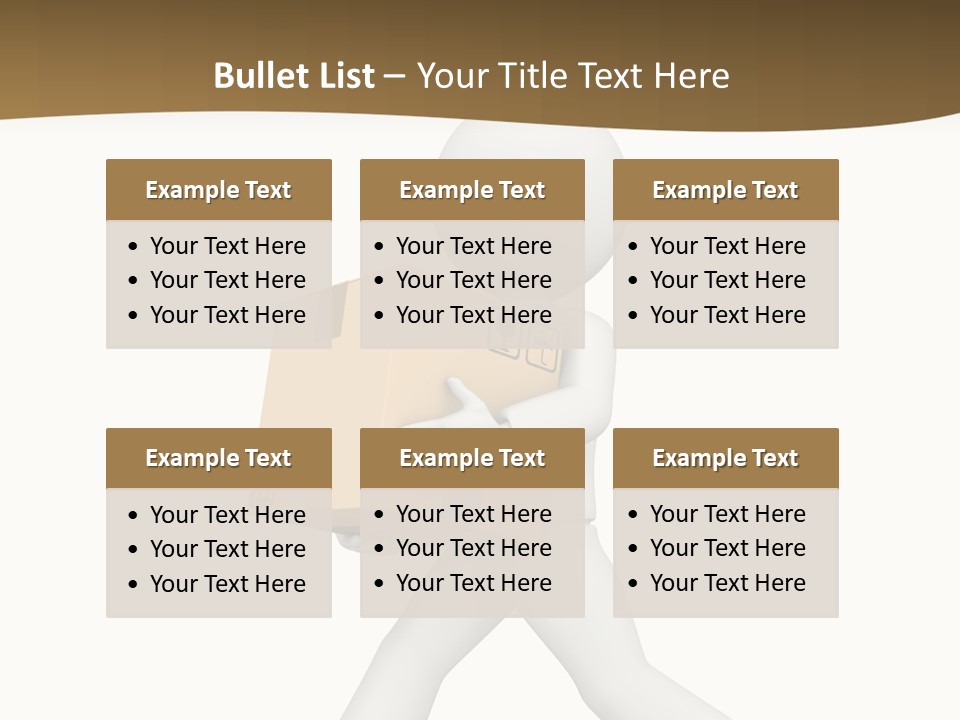 Isolated One Delivery PowerPoint Template