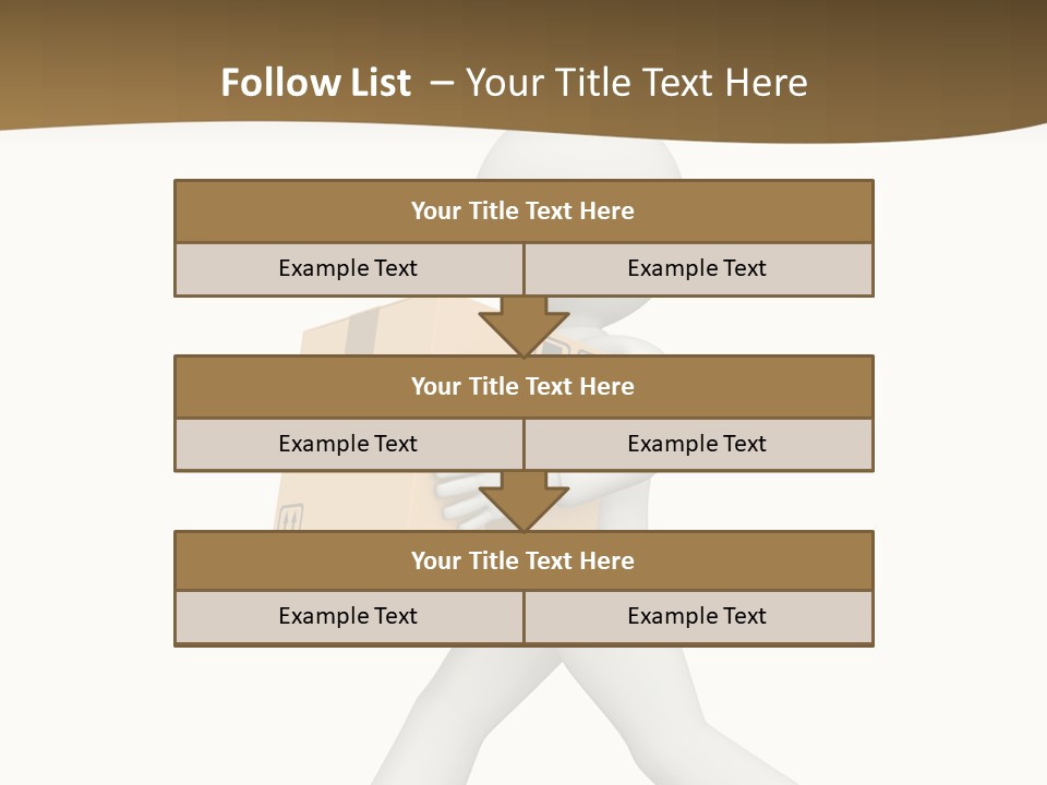 Isolated One Delivery PowerPoint Template