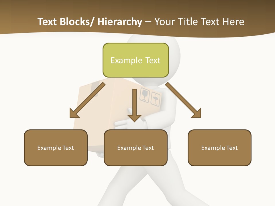 Isolated One Delivery PowerPoint Template