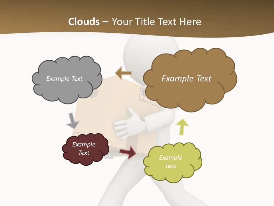 Isolated One Delivery PowerPoint Template