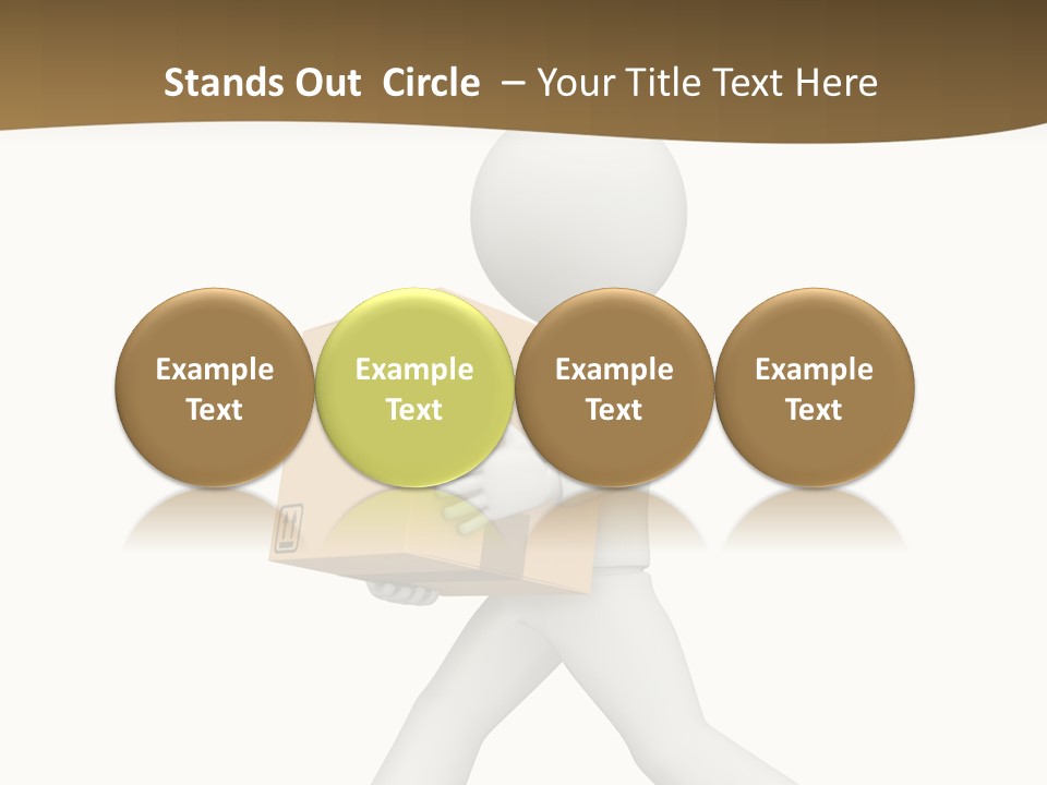 Isolated One Delivery PowerPoint Template