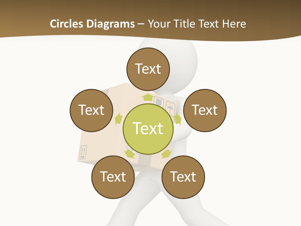 Isolated One Delivery PowerPoint Template