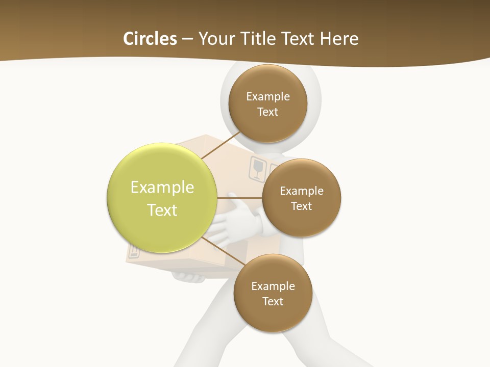 Isolated One Delivery PowerPoint Template
