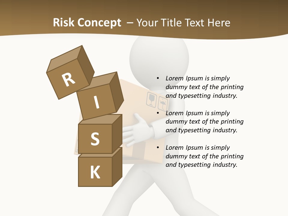 Isolated One Delivery PowerPoint Template