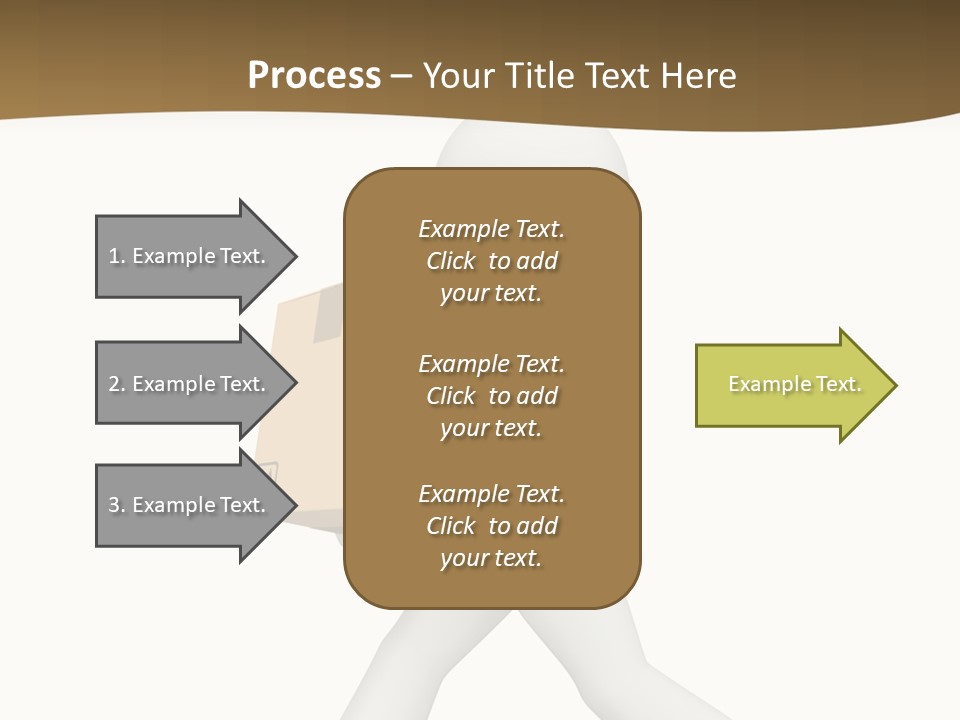 Isolated One Delivery PowerPoint Template