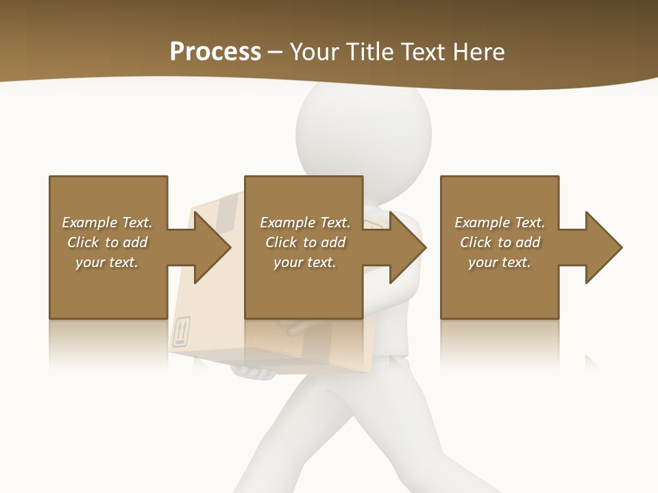 Isolated One Delivery PowerPoint Template