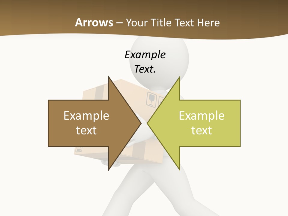 Isolated One Delivery PowerPoint Template
