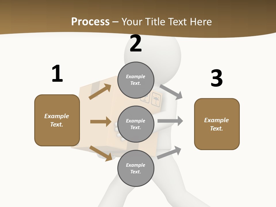 Isolated One Delivery PowerPoint Template