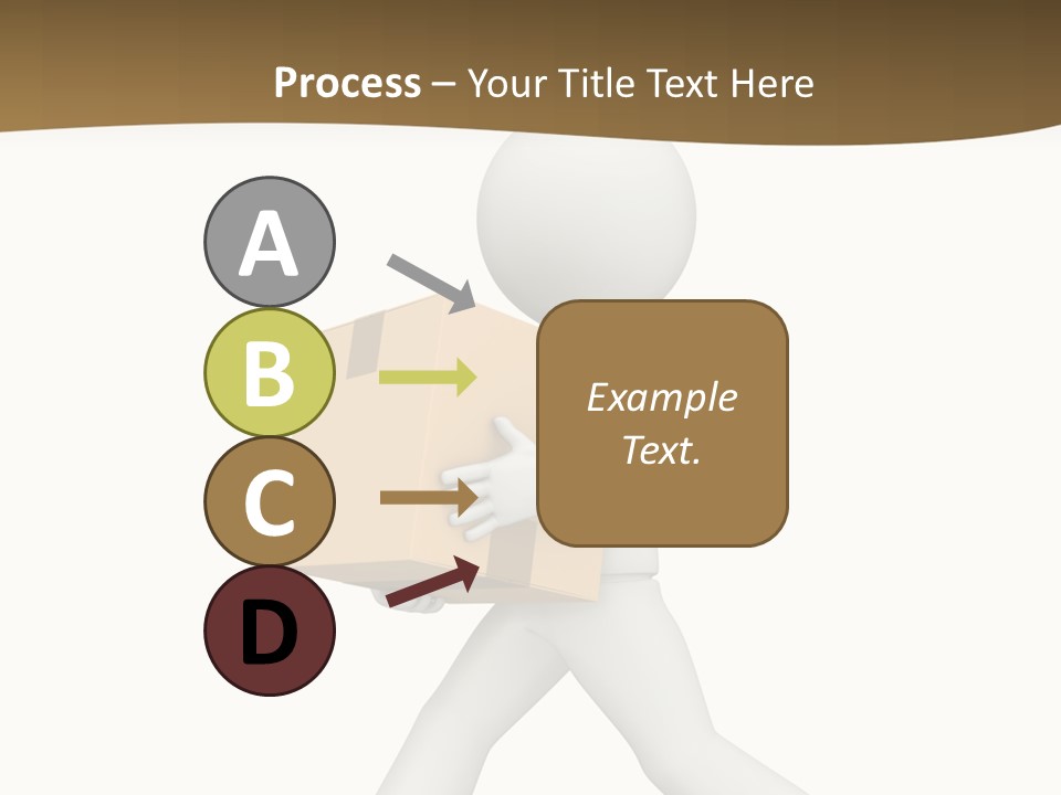 Isolated One Delivery PowerPoint Template