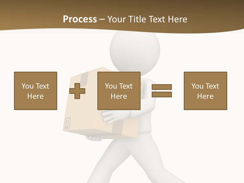 Isolated One Delivery PowerPoint Template