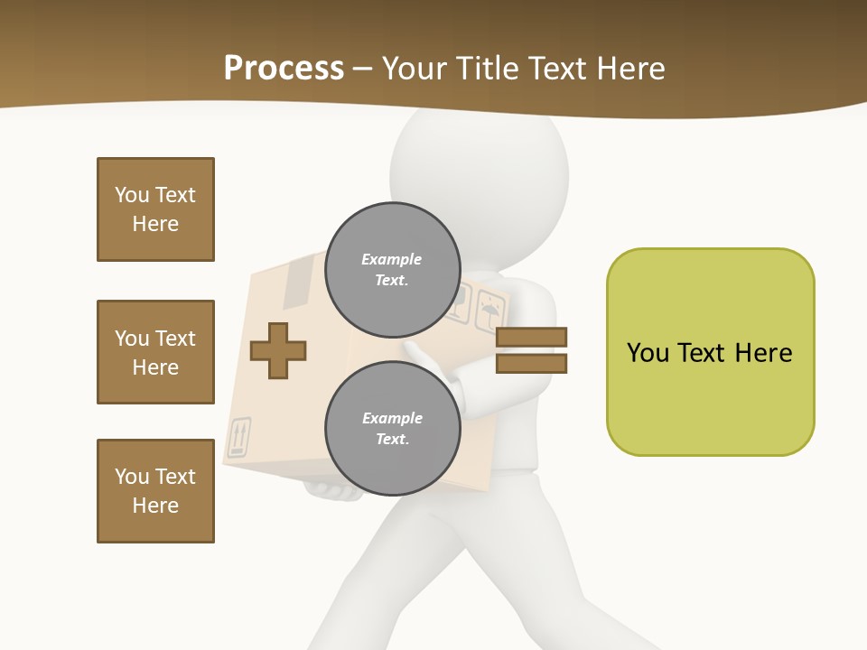 Isolated One Delivery PowerPoint Template