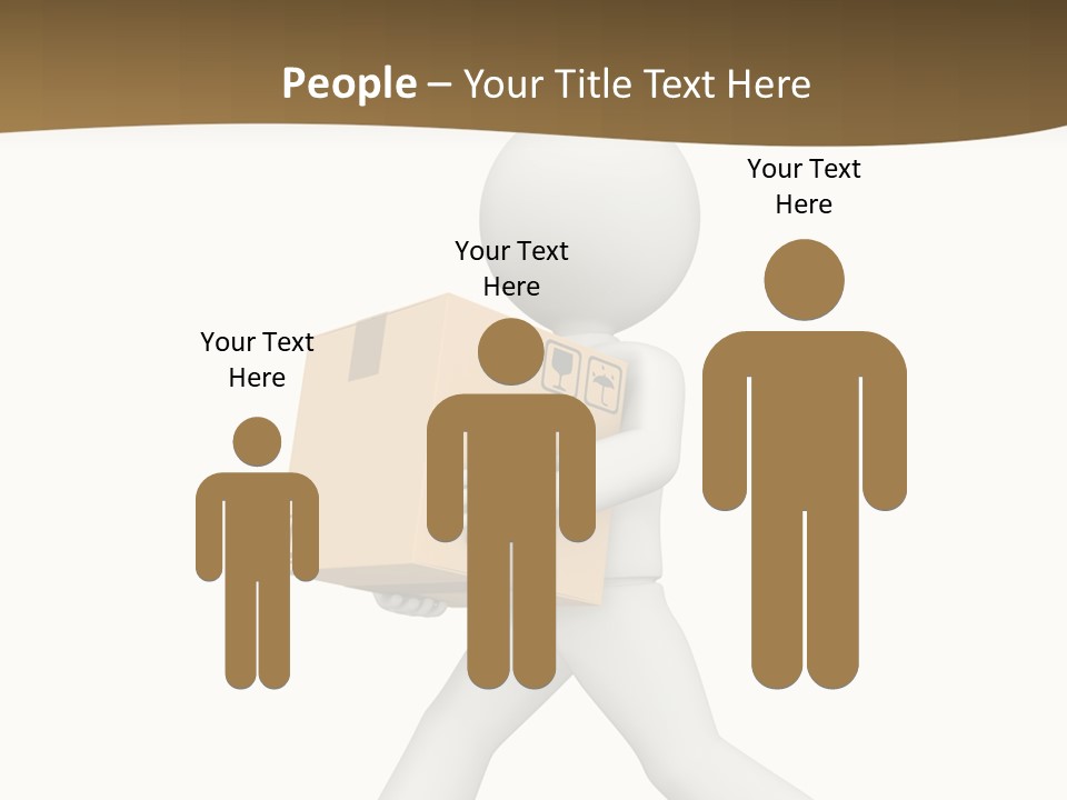 Isolated One Delivery PowerPoint Template