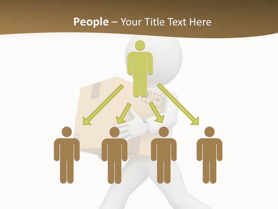 Isolated One Delivery PowerPoint Template