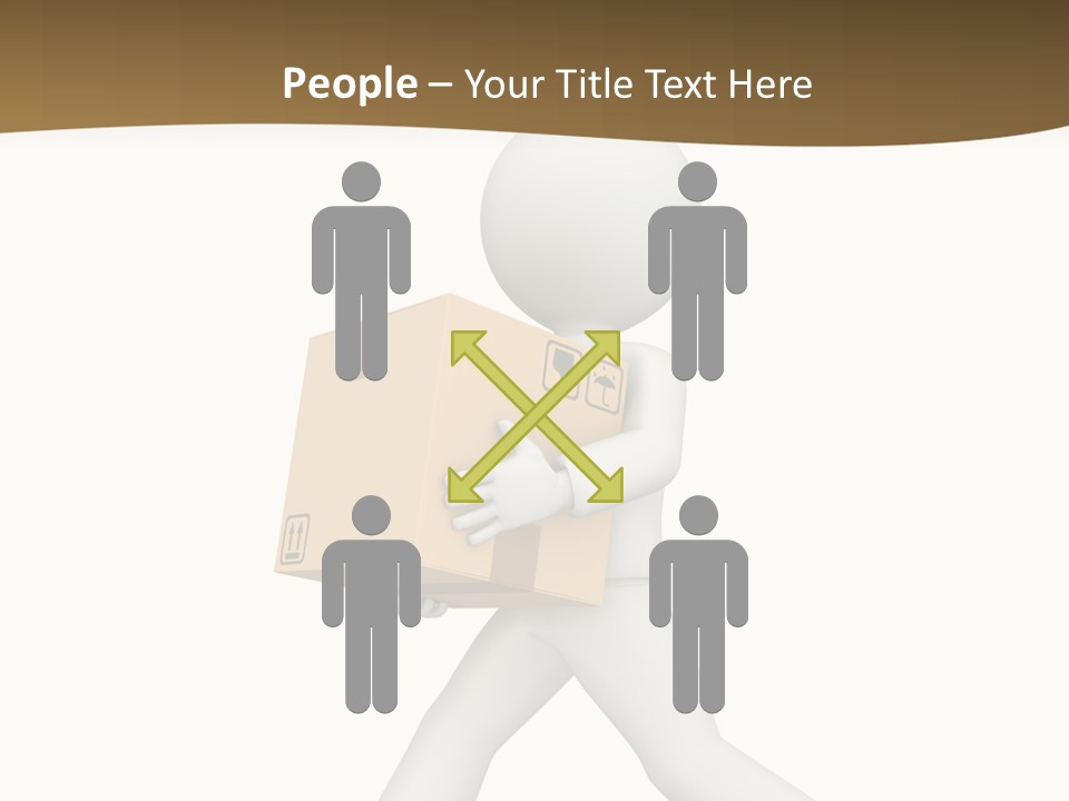 Isolated One Delivery PowerPoint Template