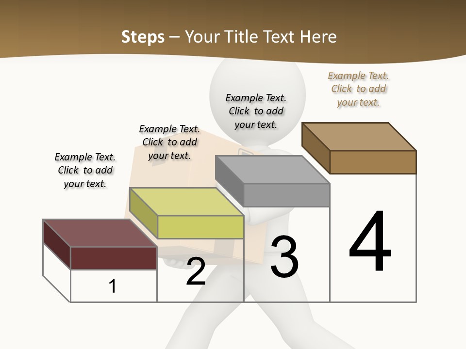 Isolated One Delivery PowerPoint Template