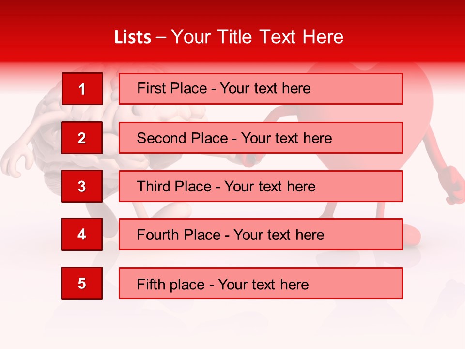Happy Winner Waiting PowerPoint Template
