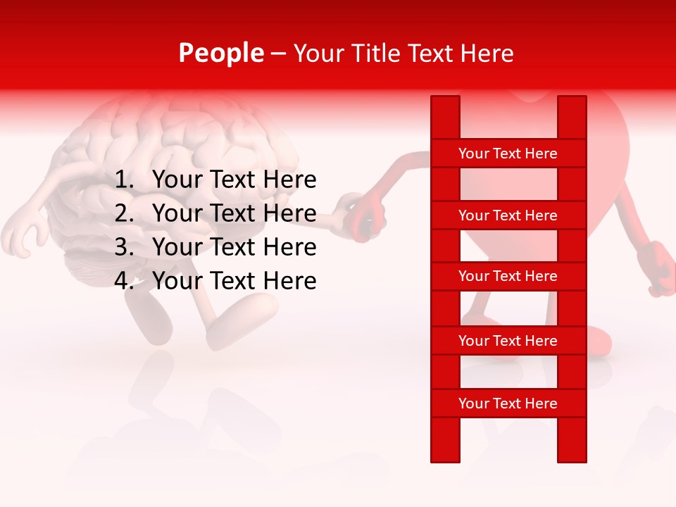 Happy Winner Waiting PowerPoint Template