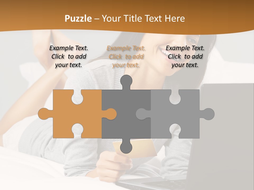 Natural Laptop Calm PowerPoint Template