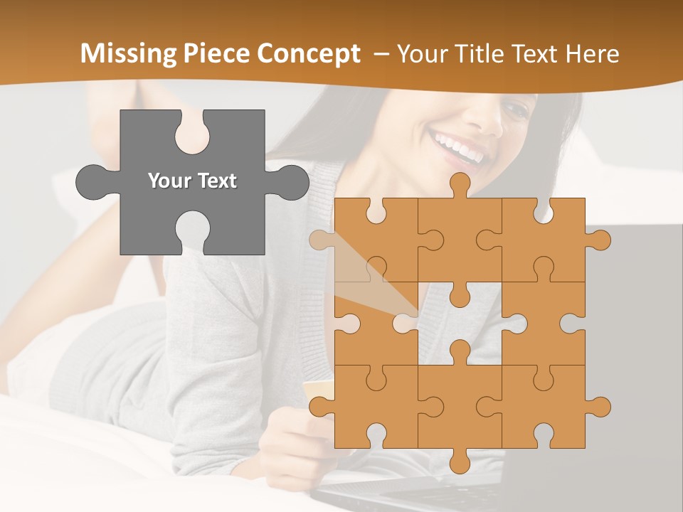 Natural Laptop Calm PowerPoint Template