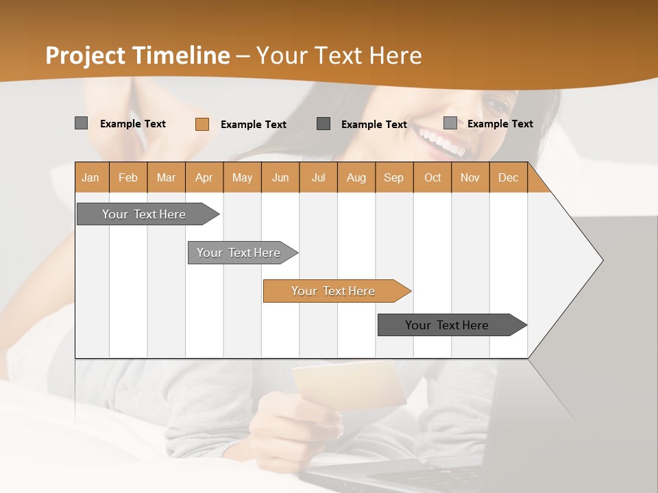 Natural Laptop Calm PowerPoint Template